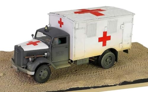 Modell Leiter kompatibel mit Opel Black German 4x4 Ambulance 1940 1:32 Forces of Valor FOR801101A von Forces Of Valor