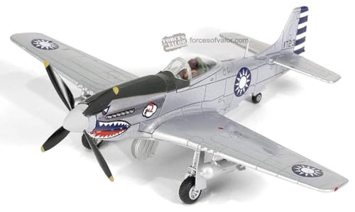 Modellleiter kompatibel mit MUSTANG P-51 D ROCA AIRCRAFT FIGHTER 7th Squadron 1:72 FORCES OF VALOR FOR812013E von Forces Of Valor