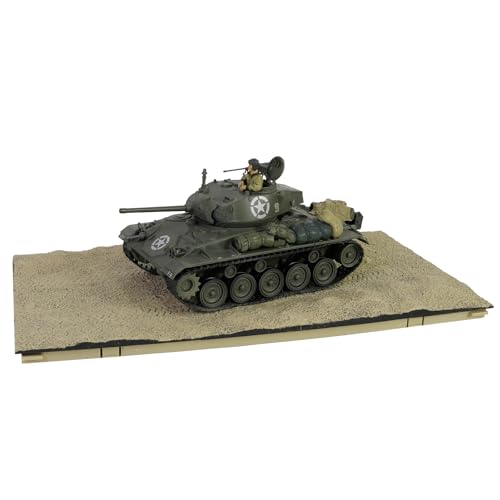 Forces of Valor 1:32 US M24 Chaffee März 1945 Komp. D. - Standmodell, Modellbau, Diorama Modell, Militär Modellbau, Die-Cast Modell, Military Green von Forces Of Valor