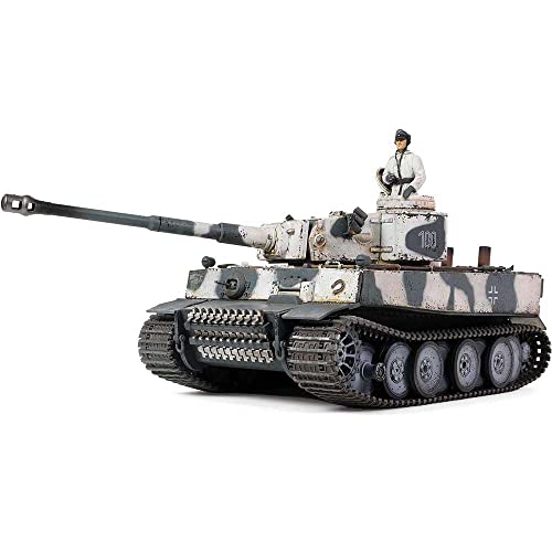 Forces of Valor Waltersons MP-912042B Maßstab 1/32 Tiger I (Erstproduktionsmodell) Schwerer Panzer Druckguss Militär Sammlerstück, Winterschneetarn und deutsches Feldgrau, 26 von Forces of Valor Waltersons