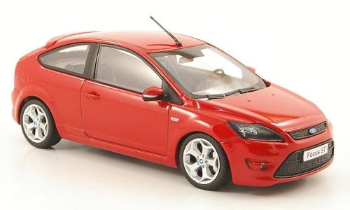 Ford Focus ST, rot, 2008, Modellauto, Fertigmodell, Minichamps 1:43 von Ford