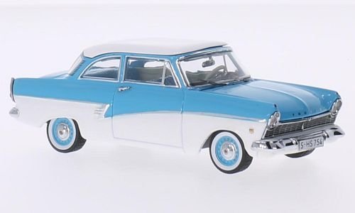 Ford Taunus 17M, hellblau/weiss, 1957, Modellauto, Fertigmodell, Premium X 1:43 von Ford