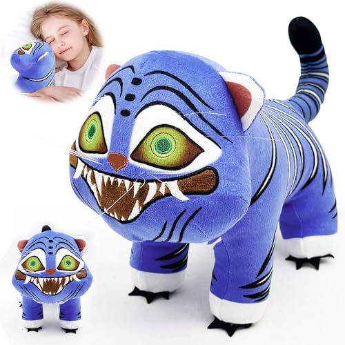 Foreverup Plushies Tiger Spielzeug, süßes Stofftier Kissen Figur Puppe, Plüschtier 25cm für Wohnkultur Fans Mädchen Jungen Cartoon Spiel Plüschtier Geschenke Foreverup Plushies Tiger Spielzeug, süßes Stofftier Kissen Figur Puppe, Plüschtier 25cm für Wohnkultur Fans Mädchen Jungen Cartoon Spiel Plüschtier Geschenke von Foreverup
