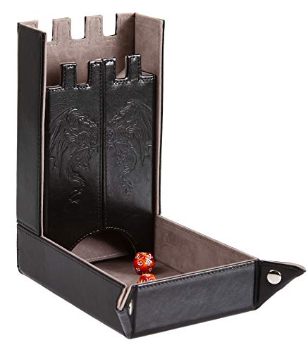 Forged Dice Co. Draco Castle Faltbare Würfelablage und Würfelturm – Faltbare DND-Würfelablage und Würfeltablett – perfekt für Dungeons and Dragons RPG und Tabletop-Gaming – Grau Forged Dice Co. Draco Castle Faltbare Würfelablage und Würfelturm – Faltbare DND-Würfelablage und Würfeltablett – perfekt für Dungeons and Dragons RPG und Tabletop-Gaming – Grau von Forged Dice Co.