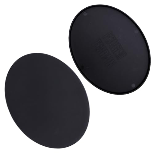 Forged Terrain 120 mm x 92 mm ovale Basen – 2 schwarze Kunststoff-Miniatur-Sockel für Wargaming | Hobby Diorama Supplies Logo | Modellzubehör Forged Terrain 120 mm x 92 mm ovale Basen – 2 schwarze Kunststoff-Miniatur-Sockel für Wargaming | Hobby Diorama Supplies Logo | Modellzubehör von Forged Terrain