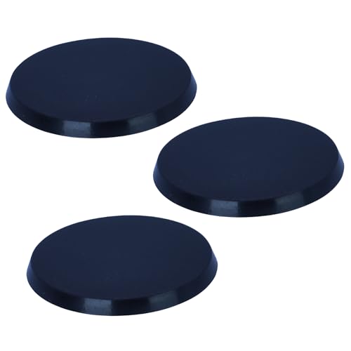 Forged Terrain 60 mm runde Miniatur-Sockel, Set mit 3 Kunststoffsockeln, Wargaming-Zubehör-Logo, 4 mm dicke, schwarze Basis für Tisch-Miniaturen, Dioramen und Hobby-Projekte Forged Terrain 60 mm runde Miniatur-Sockel, Set mit 3 Kunststoffsockeln, Wargaming-Zubehör-Logo, 4 mm dicke, schwarze Basis für Tisch-Miniaturen, Dioramen und Hobby-Projekte von Forged Terrain