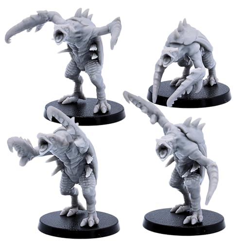 Hook Horror Miniatur Figur für 28 mm Dungeons and Dragons Monster Miniatur Gaming, Tabletop Games Creature Bundle Pack Fantasy TTRPG Rollenspiele von Forged Terrain