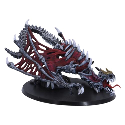 Undead Wyvern Skelett Drache Miniaturfigur für Tischplatte 28 mm Dungeons and Dragons Miniatur Gaming, Fantasy Rollenspiele von Forged Terrain