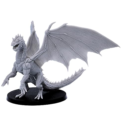 Young Green Dragon Miniaturfigur für Tischplatte, 28 mm, Dungeons and Dragons, Miniaturspiel, Fantasy-Rollenspiele Young Green Dragon Miniaturfigur für Tischplatte, 28 mm, Dungeons and Dragons, Miniaturspiel, Fantasy-Rollenspiele von Forged Terrain