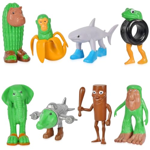 Forhome Italian Brainrot Figuren Set, 8 Stück 3D Printed Italien Brainrot, Tung Tung Tung Tung Sahur Figur,Tralalero Tralala Figur,Brainrot Animals Figurines für Kinder, Erwachsene Forhome Italian Brainrot Figuren Set, 8 Stück 3D Printed Italien Brainrot, Tung Tung Tung Tung Sahur Figur,Tralalero Tralala Figur,Brainrot Animals Figurines für Kinder, Erwachsene von Forhome