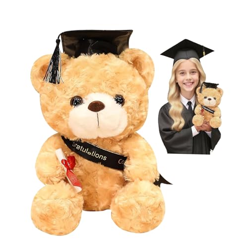 Forhome Teddybär Plüschtier,Examensbär,Personalisierter Abschluss-Teddybär,Graduation Gift,Bachelor Geschenk,Bestandene Prüfung Geschenk,Geschenke zum Bachelor Abschluss Forhome Teddybär Plüschtier,Examensbär,Personalisierter Abschluss-Teddybär,Graduation Gift,Bachelor Geschenk,Bestandene Prüfung Geschenk,Geschenke zum Bachelor Abschluss von Forhome