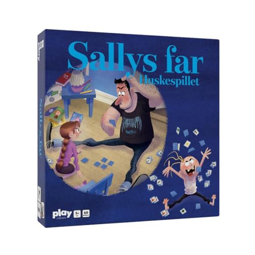 Forlaget Carlsen Sallys Far - huskespillet (CLR2592) von Forlaget Carlsen