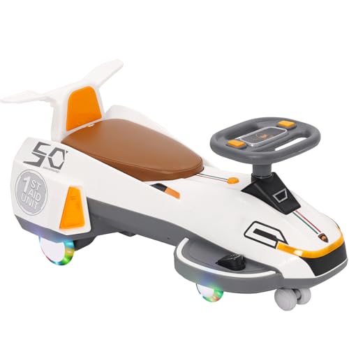 Kinder Elektroauto 2 Startmodi,Elektrisches Rutschauto mit Pedal, Kinderauto Elektrisch mit 360°-Lenkung, Kippschutz & Schaukelfunktion,Rutschfahrzeug mit Lichtern und Musik für Babys & Kleinkinder Kinder Elektroauto 2 Startmodi,Elektrisches Rutschauto mit Pedal, Kinderauto Elektrisch mit 360°-Lenkung, Kippschutz & Schaukelfunktion,Rutschfahrzeug mit Lichtern und Musik für Babys & Kleinkinder von Forroby