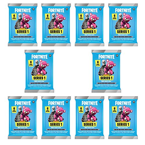 2019 Panini Fortnite Serie 1 Sammelkarten, 10er-Pack Mega Bundle von Fortnite