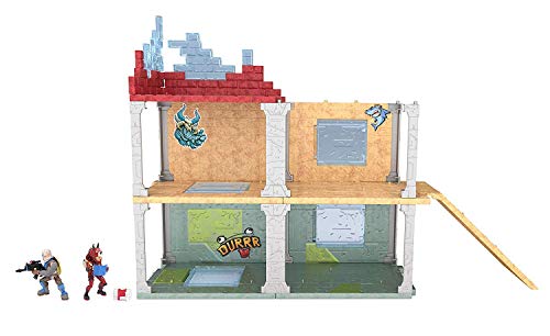 Boti 35641 - Fortnite Battle Royale Mega Fort Spielset, 38 teiliges Set zum Errichten von Festung, Wachturm oder Blockade, mit 2 exklusiven Figuren Blue Squire & Tricera Ops, ab 8 Jahre von Fortnite