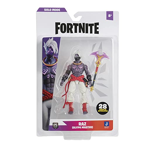 Fornite FNT1011 FNT-1 Pack (Solo Mode Core Figure) (Raz-Glyph Master) S10, Multi von Fortnite