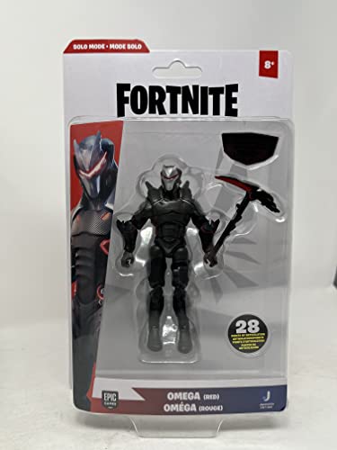 Fortnite Core Omega – Rot (ohne Safe) Solo Mode, detaillierte Figur 10 cm mit Erntewerkzeug von Fortnite