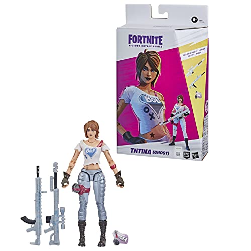 Hasbro Fortnite Victory Royale Series, Figur TNTina (Gesicht) mit Zubehör, 15 cm, Mehrfarbig von Fortnite