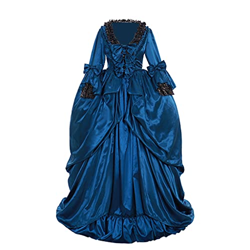 Fortunehouse Barock Marie Antoinette Ballkleider Mittelalter Kleidung Damen Renaissance Kostüme für Halloween von Fortunehouse