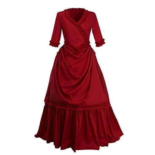 Fortunehouse Bram Stoker's Dracula Kostüm Mina harker Cosplay Kostüme vampire Kleid Kostüm für Halloween von Fortunehouse