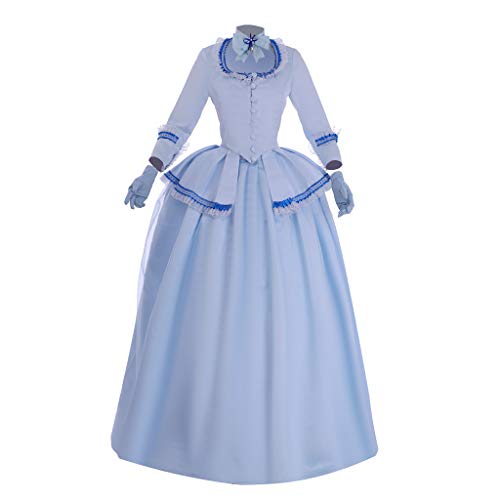 Fortunehouse Damen Marie Antoinette Cosplay Kostüm Rokoko Barock Prinzessin Kleid Viktorianisches kleid von Fortunehouse