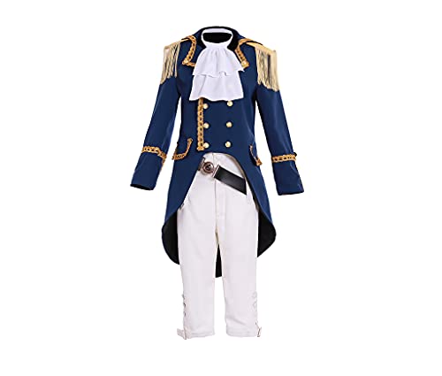 Fortunehouse Herren Hamilton Cosplay Outfit Themeparty Cosplay Kostüm von Fortunehouse