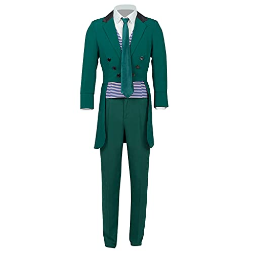 Herren Haunted Mansion Cosplay Kostüm Butler inspiriertes Outfit Halloween Geist Kostüm (S) von Fortunehouse