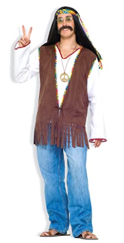 Forum Novelties Wildlederweste Hippie (Generation 60s Hippie Costume Vest) - braun, size: Einheitsgröße Forum Novelties Wildlederweste Hippie (Generation 60s Hippie Costume Vest) - braun, size: Einheitsgröße von Forum Novelties
