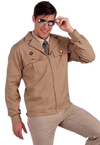 Jet Pilot Jacket - Standard Fancy Dress von Forum Novelties