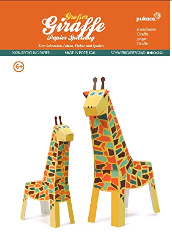 Forum Traiani Giraffe Groß - Tiere aus Afrika 2 STK., Bastelbogen für Papiermodelle, Karton-Modellbau, Basteln mit Papier für Jungen und Mädchen Forum Traiani Giraffe Groß - Tiere aus Afrika 2 STK., Bastelbogen für Papiermodelle, Karton-Modellbau, Basteln mit Papier für Jungen und Mädchen von Forum Traiani
