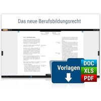 Das neue Berufsbildungsrecht von Forum Verlag Herkert