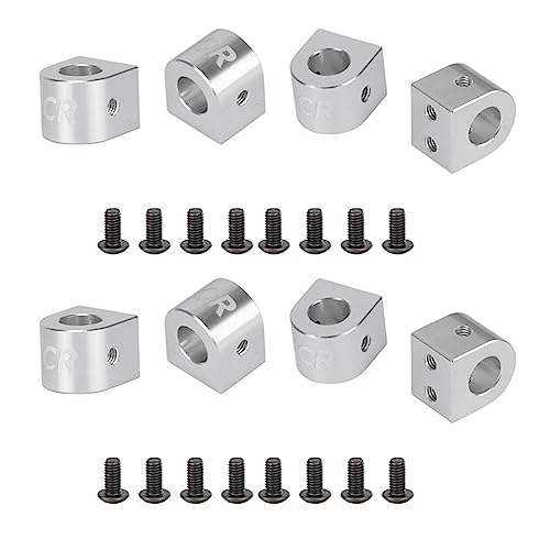 Fossthiroy 2X LCG Lower Center of Metal Body Post Mount für 1/10 RC Crawler Car Axial SCX10 I II III Capra Upgrades Parts,2 von Fossthiroy