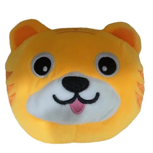 Fossthiroy Active Moving Pet Plush Interactive Dog Toys, Moving Dog Ball Toy, Washable Cartoon Pig Plush Sound Electronic Dog Toy E von Fossthiroy