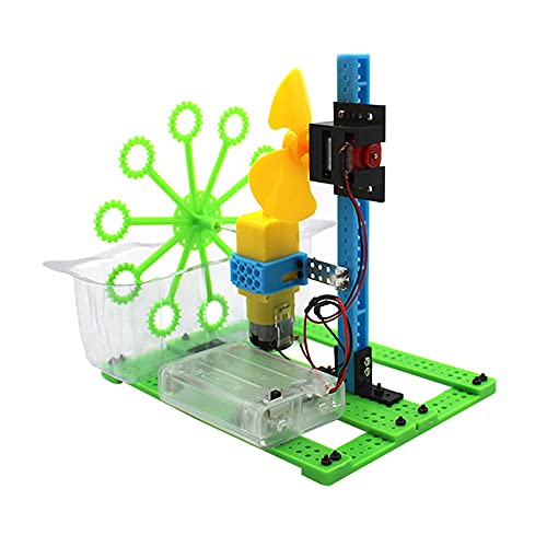 Fossthiroy DIY Montierte Schaum Machine Kinder Hausgemachte Elektrische Spielzeug Wissenschaft Experiment Kit Studenten Spielzeug von Fossthiroy