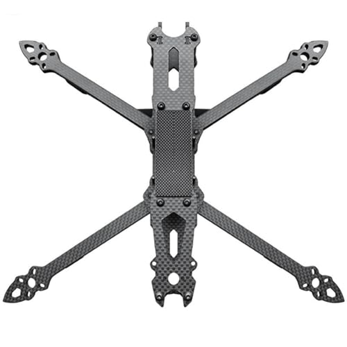 Fossthiroy Für Mark 4 V2 7-FPV-Kohlefaserrahmen 295 mm für Mark4 FPV Racing Drone Quadcopter Freestyle Frame Kit Langlebig Einfach zu Bedienen von Fossthiroy