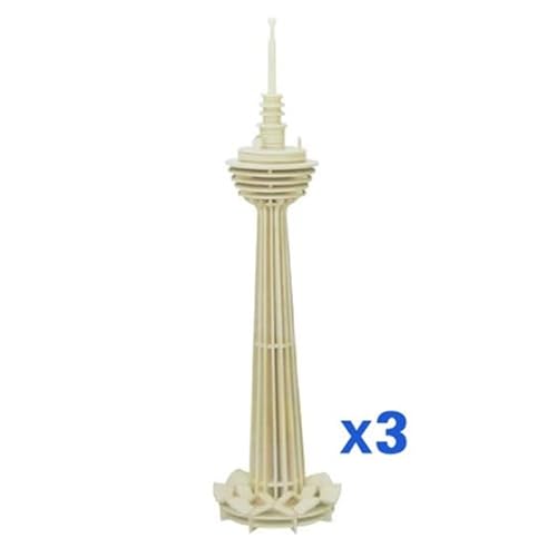 Fossthiroy Montieren Tower Modell Puzzle DIY Baukasten Geschenk von Fossthiroy