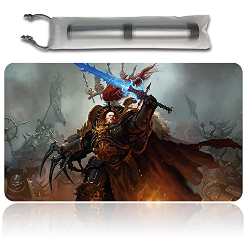 Abaddon, The Despoiler, MTG Spielmatten+Kostenlose wasserdichte Tasche,MTG Playmate Table Mat Größe 60X35CM, MTG Mouse Pad kompatibel mit MTG TCG CCG RPG von Four leaves