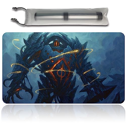 Four Leaves Blightsteel Colossus - MTG Spielmatte, Größe 60x35cm, inkl. wasserdichte Tasche, für 2 Spieler ab 12 Jahren von Four leaves