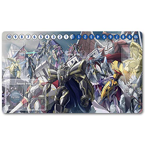 Four leaves 50084644 - Trading Card Game Brettspiel DTCG Playmat Tischmatte Spiele Größe 60 x 35 cm Mauspad Spielmatte für Digimon DTCG TCG CCG Four leaves 50084644 - Trading Card Game Brettspiel DTCG Playmat Tischmatte Spiele Größe 60 x 35 cm Mauspad Spielmatte für Digimon DTCG TCG CCG von Four leaves