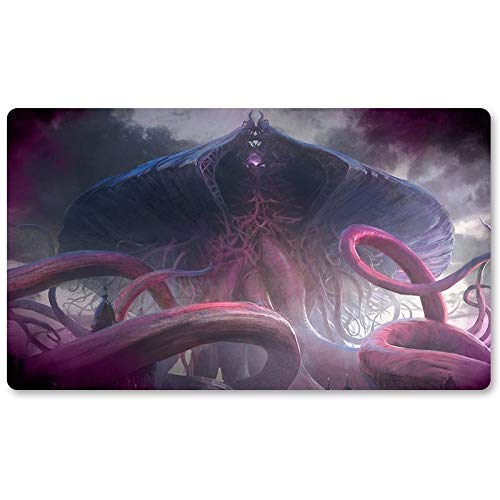 Four leaves Emrakul The Promised End,DE - MTG Spielmatten+Kostenlose wasserdichte Tasche,MTG Playmate Table Mat, MTG Mouse Pad,Dustproof and Waterproof for Supporting MTG Combat von Four leaves