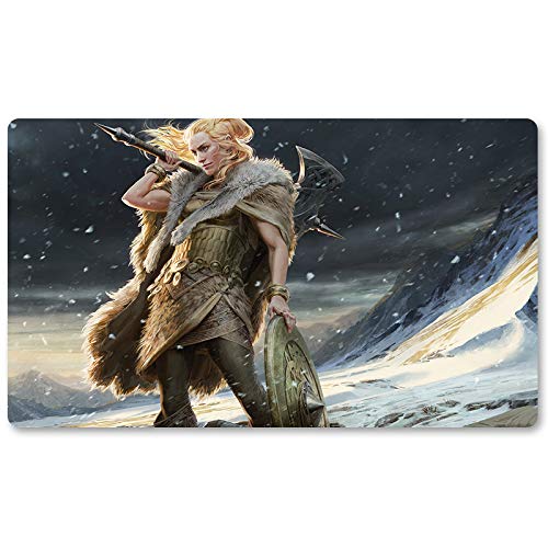 Four leaves LOVISA COLDEYES,DE - MTG Spielmatten+Kostenlose wasserdichte Tasche,MTG Playmate Table Mat, MTG Mouse Pad,Dustproof and Waterproof for Supporting MTG Combat von Four leaves