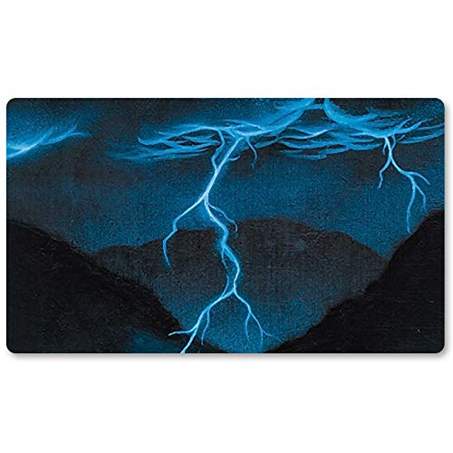 Four leaves Lightning Bolt - MTG Spielmatten+Kostenlose wasserdichte Tasche,MTG Playmate Table Mat, MTG Mouse Pad,Dustproof and Waterproof for Supporting MTG Combat von Four leaves