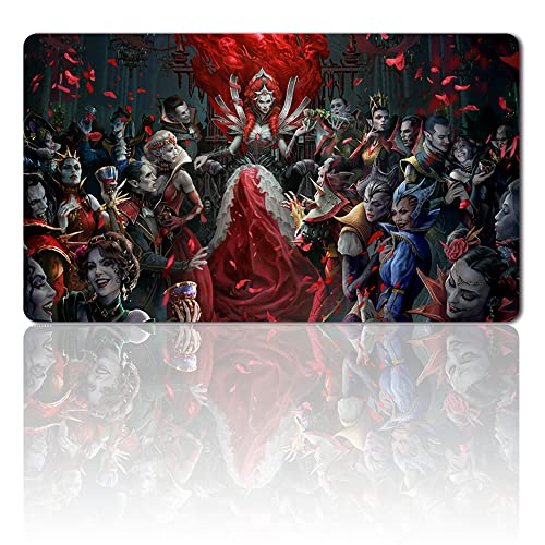 INNISTRAD Crimson Vow Key Artwork - Board Game Magic MTG +Free Protective Bag MTG SpielmattenTCG Card Game Mouse Pad Table Mat Größe 60X35CM, Kompatibel Mit Digimon MTG TCG CCG RPG von Four leaves