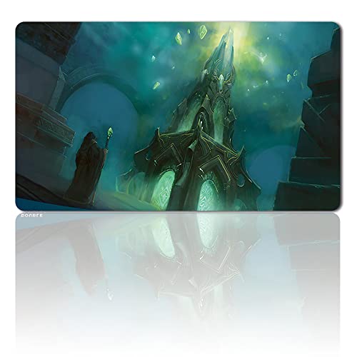 MANA Vault,DE - Board Game Magic MTG +Free Protective Bag MTG SpielmattenTCG Card Game Mouse Pad Table Mat Größe 60X35CM, Kompatibel Mit Digimon MTG TCG CCG RPG von Four leaves