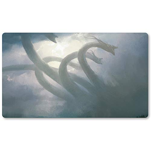 Progenitus(1,DE - Brettspiel MTG Spielmatten+Kostenlose wasserdichte Tasche,TCG Card Game Table Mat Größe 60X35CM, Mouse Pad kompatibel mit Digimon MTG TCG CCG RPG von Four leaves