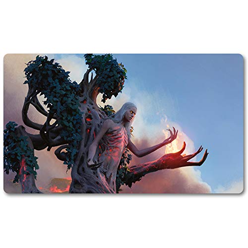 Wrenn and SIX,Brettspiel MTG Spielmatten+Kostenlose wasserdichte Tasche,TCG Card Game Table Mat Größe 60X35CM, Mouse Pad kompatibel mit DTCG MTG TCG CCG RPG von Four leaves