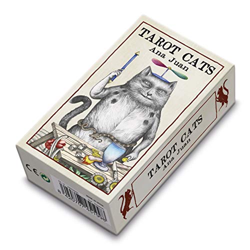 Fournier 10020845 Tarot Cats by Ana Juan (1044658), Farbig, único von Fournier