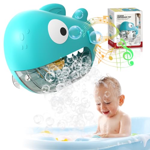 Baby Badewannenspielzeug, Badespielzeug Bubble Mit Musik, Badespielzeug Baby ab 1 2 3 4 Jahr, Baby Badewanne Spielzeug Wasserspielzeug Kinder, Geschenke für Jungen und Mädchen von Fouvin