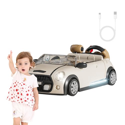 Foway Baby-Lenkrad-Spielzeug,Auto-Rennspielzeug für Babys - Lenkradspielzeug Babys Auto Kleinkind Fahrspielzeug,Rennauto-Spielzeug für Babys, Kinderlenkrad für Spieltermine, Familienausflüge, und von Foway