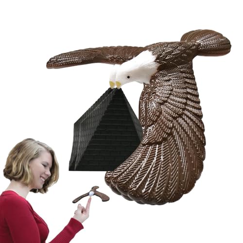 Foway Balance-Vogel-Fingerspielzeug, Balancierendes -Vogelspielzeug | Balancierendes spielzeug - Desktop Balance Eagle Bird Science Toy, Party Trick Lustiges interaktives pädagogisches Fingerspielzeug von Foway